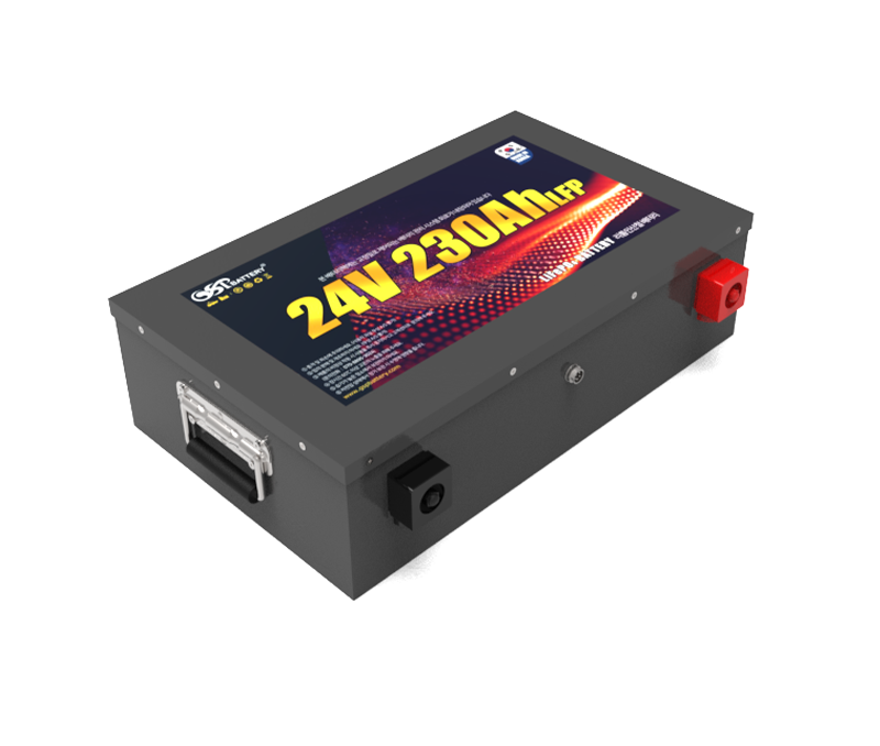 LFP 24V 230A 钢壳电池